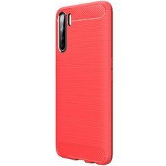 Защитный чехол Slim TPU для Oppo A91 / Reno 3 Красный