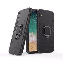 Захисний чохол Strong Guard Ring для iPhone 10 (X) / iPhone XS Чорний