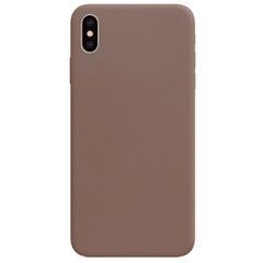 Защитный чехол TPU Softon для iPhone XS Max Коричневый