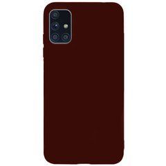 Захисний чохол TPU Softon для Samsung M515F Galaxy M51 Бордовий