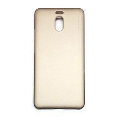 Защитный чехол X-level Metallic для Meizu M6 Note Золотистый