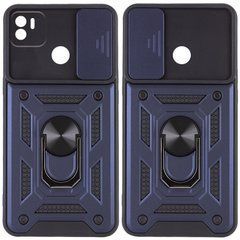 Защитный чехол Kvadrat Ring Lock для Xiaomi Redmi A1 Plus / Redmi A2 Plus / Poco C50 Темно-синий