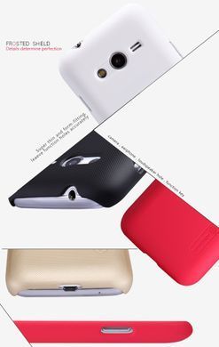 Защитный чехол Nillkin Frosted Shield для Samsung G313H Galaxy Ace 4 Черный