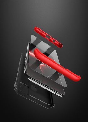 Захисний чохол GKK Full 360 для Samsung M315F Galaxy M31 Чорний / Червоний