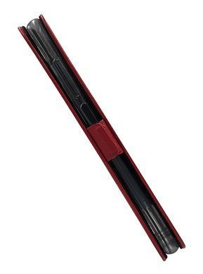 Чехол из натуральной кожи Genuine Leather PRO для Nokia 206 Красный