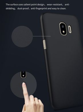 Защитный чехол Nillkin Frosted Shield для Samsung J250 Galaxy J2 Pro 2018 Черный