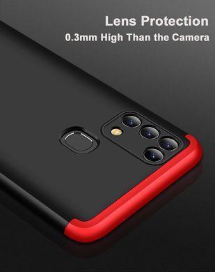Захисний чохол GKK Full 360 для Samsung M315F Galaxy M31 Чорний / Червоний