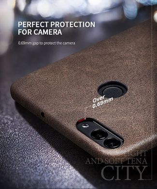 Захисний чохол X-level Vintage для Huawei P Smart (Enjoy 7S) Чорний