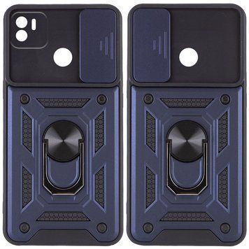 Защитный чехол Kvadrat Ring Lock для Xiaomi Redmi A1 Plus / Redmi A2 Plus / Poco C50 Темно-синий