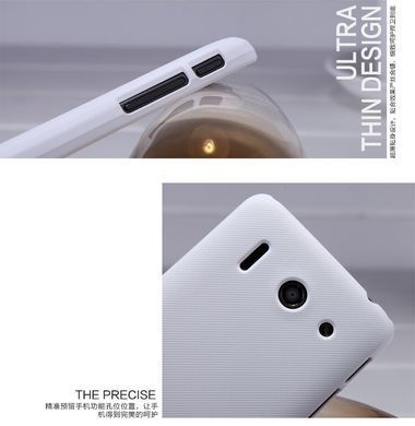 Защитный чехол Nillkin Frosted Shield для Huawei G510 (T8951) Белый