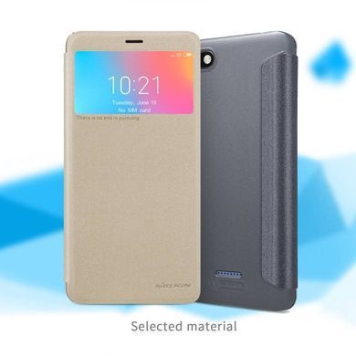 Чохол-книжка Nillkin Sparkle для Xiaomi Redmi 6A Золотий