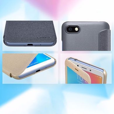 Чохол-книжка Nillkin Sparkle для Xiaomi Redmi 6A Золотий