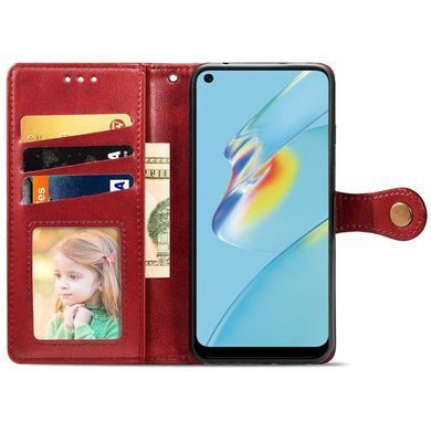 Чохол-книжка Polera Book для Oppo A74 4G Червоний