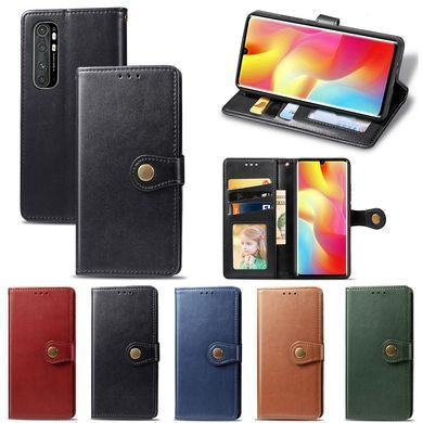 Чехол-книжка Polera Book для Xiaomi Mi Note 10 Lite Черный