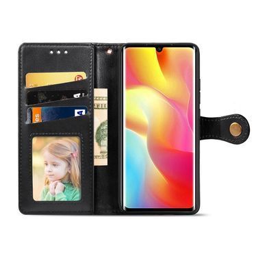 Чехол-книжка Polera Book для Xiaomi Mi Note 10 Lite Черный