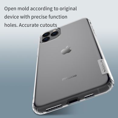 TPU чохол Nillkin Nature для iPhone 11 Pro Max Прозорий