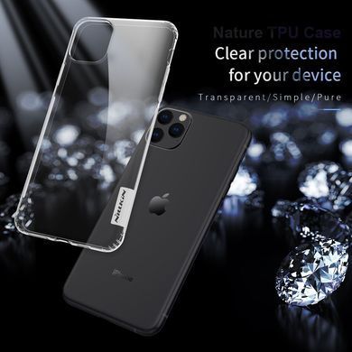 TPU чохол Nillkin Nature для iPhone 11 Pro Max Прозорий
