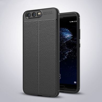 Захисний чохол Leather для Huawei P10 Чорний