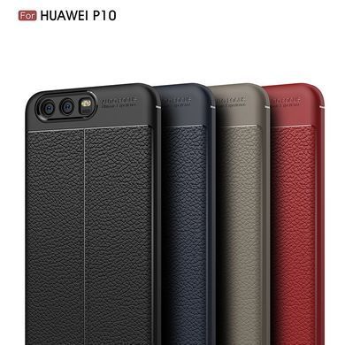 Захисний чохол Leather для Huawei P10 Чорний