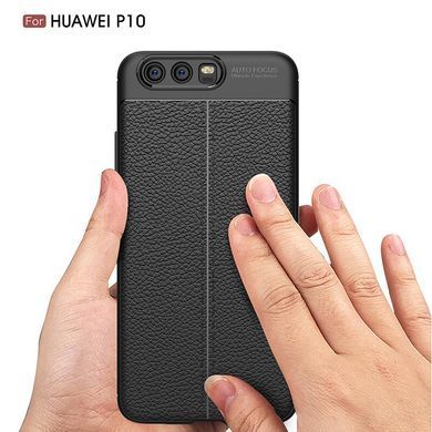 Захисний чохол Leather для Huawei P10 Чорний