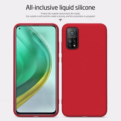 Защитный чехол Liquid Case Full Cover для Xiaomi Mi 10T / Mi 10T Pro Красный
