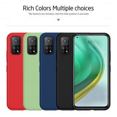Защитный чехол Liquid Case Full Cover для Xiaomi Mi 10T / Mi 10T Pro Сиреневый