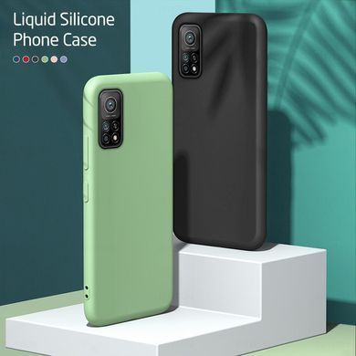Защитный чехол Liquid Case Full Cover для Xiaomi Mi 10T / Mi 10T Pro Сиреневый