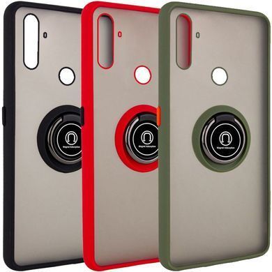 Защитный чехол Ring Buttons для Realme C3 / 5S Синий