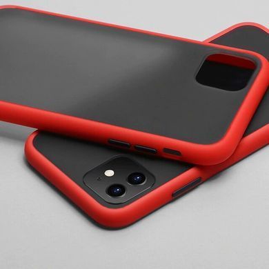 Защитный чехол Сolor Buttons для iPhone 12 Pro Max Красный