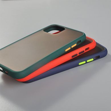 Захисний чохол Сolor Buttons для iPhone 12 Pro Max Чорний