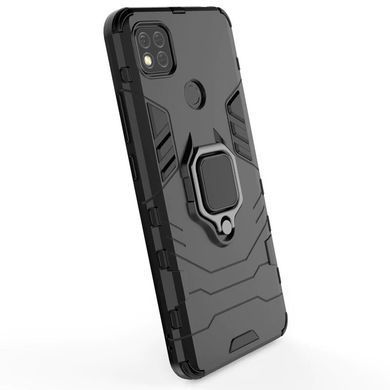 Захисний чохол Strong Guard Ring для Xiaomi Redmi 9C / Redmi 10A Чорний