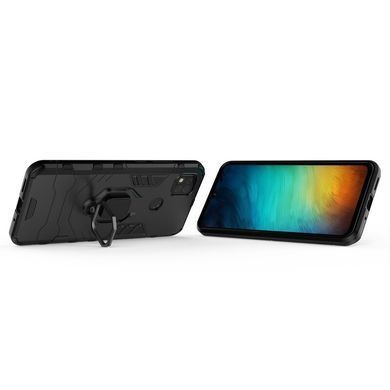 Захисний чохол Strong Guard Ring для Xiaomi Redmi 9C / Redmi 10A Чорний