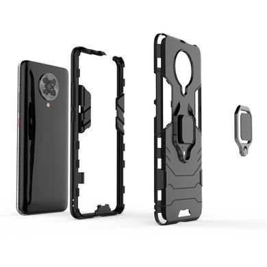 Захисний чохол Strong Guard Ring для Xiaomi Redmi K30 Pro / Poco F2 Pro Чорний