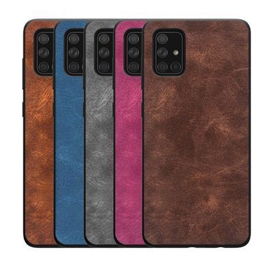 Защитный чехол TPU Marble для Samsung A515F Galaxy A51 2020 Малиновый