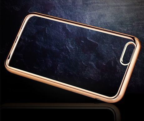 TPU чохол Electro-plating для iPhone 4 / 4S Золотий