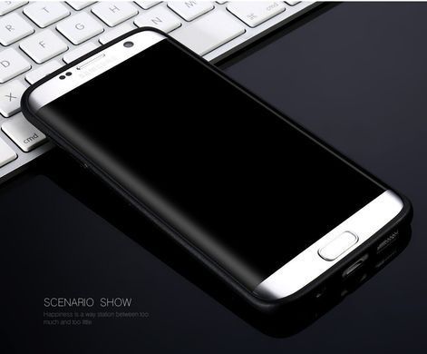 Захисний чохол X-level Guardian для Samsung G925F Galaxy S6 Edge Чорний