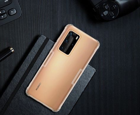 TPU чохол Nillkin Nature для Huawei P40 Pro Прозорий