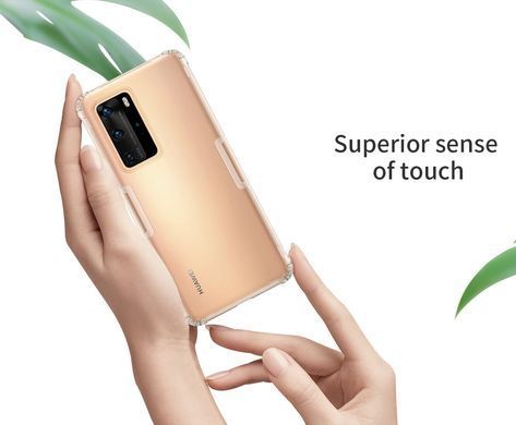 TPU чохол Nillkin Nature для Huawei P40 Pro Прозорий