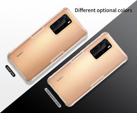 TPU чохол Nillkin Nature для Huawei P40 Pro Прозорий