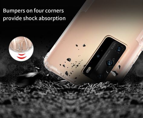 TPU чохол Nillkin Nature для Huawei P40 Pro Прозорий