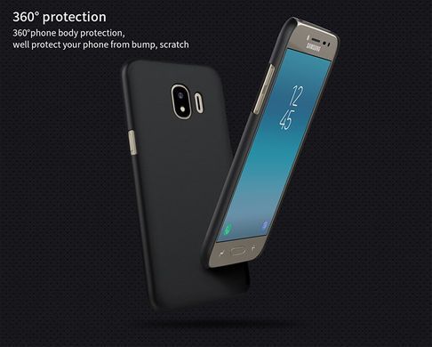 Защитный чехол Nillkin Frosted Shield для Samsung J250 Galaxy J2 Pro 2018 Черный