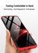 Захисний чохол GKK Full 360 для Samsung M315F Galaxy M31 Чорний / Червоний