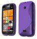 Чехол TPU S-line для Nokia Lumia 510 Фиолетовый