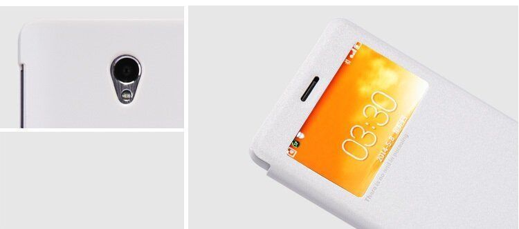 Чехол-книжка Nillkin Sparkle для Lenovo S860 Белый