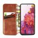 Чохол-книжка Tessero Book для Samsung Galaxy S20 FE / S20 FE 5G Коричневий