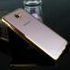 TPU чехол Electro-plating для Samsung G610F Galaxy J7 Prime (2016) Золотистый