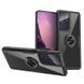 Защитный чехол Crystal Ring для Samsung Galaxy S21 Ultra Черный