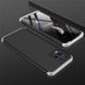 Защитный чехол GKK Full 360 для Realme 8 / 8 Pro Черный / Серебристый