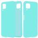 Защитный чехол Liquid Case Full Cover для Samsung A125F Galaxy A12 / A127F Galaxy A12 Nacho / Galaxy A12s / Galaxy M12 Голубой