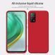 Защитный чехол Liquid Case Full Cover для Xiaomi Mi 10T / Mi 10T Pro Красный